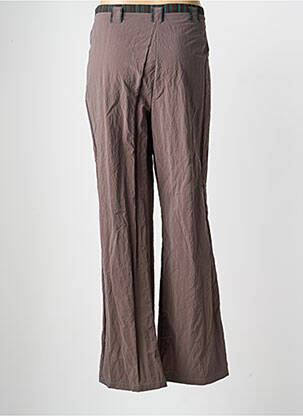 Pantalon droit taille normale taille normale marron PAUSE CAFE femme