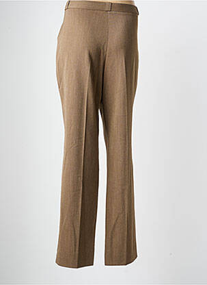 Pantalon droit stretch taille normale marron QUATTRO femme