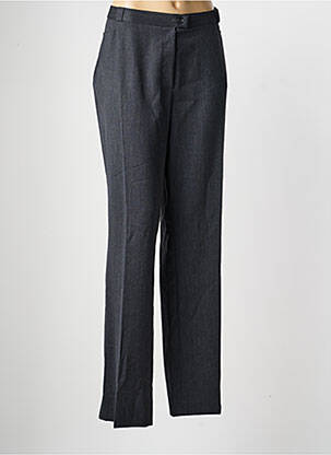Pantalon droit stretch taille normale gris QUATTRO femme