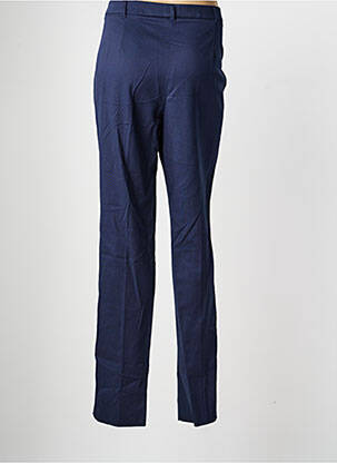 Pantalon droit stretch taille normale bleu PAUPORTÉ femme