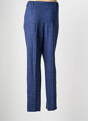 Pantalon droit stretch taille normale bleu PAUPORTÉ femme
