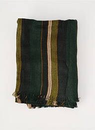 Foulard effet matière satinée vert SURKANA femme
