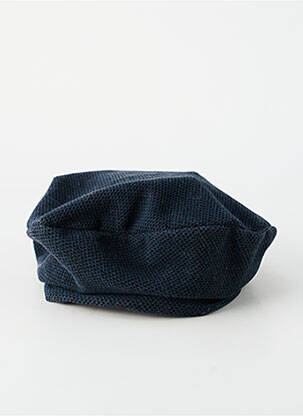 Bonnet forme béret bleu MOUSQUETON homme