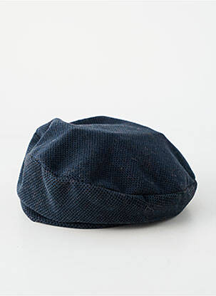 Bonnet forme béret bleu MOUSQUETON homme