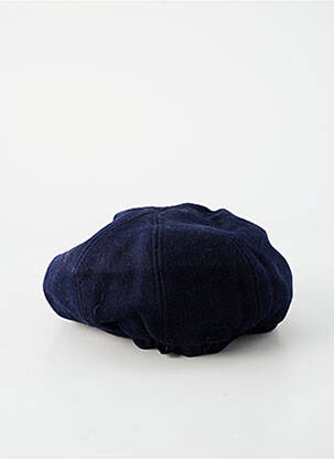 Casquette visière souple bleu SEEBERGER femme