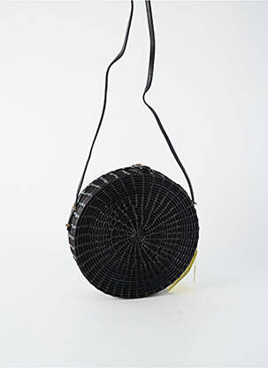 Sac doublure textile noir PALME femme