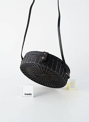 Sac doublure textile noir PALME femme