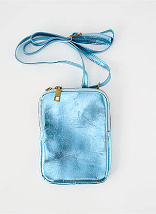 Sac doublure textile forme rectangulaire bleu KING LOUIE femme