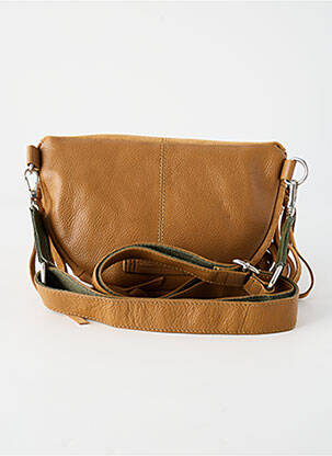 Sac doublure textile forme rectangulaire marron WHITE STUFF femme