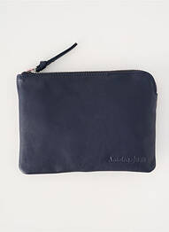 Pochette doublure textile bleu ANTOINE & LILI femme