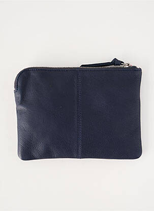 Pochette doublure textile bleu ANTOINE & LILI femme