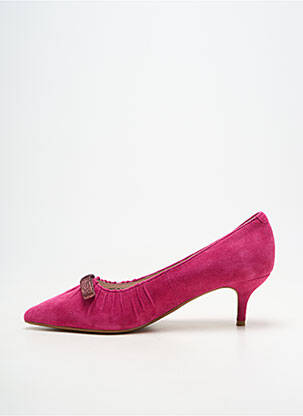 Escarpins bout pointu talon de 4 à 6cm rose MISS L-FIRE femme
