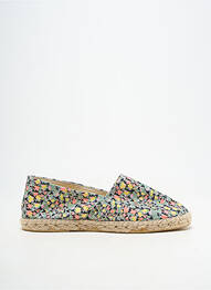 Espadrilles bout rond talon plat jusqu'à 3cm vert SKFK femme