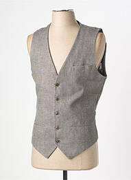 Gilet sans manche coupe cintrée gris HAFNIUM homme