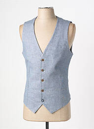 Gilet sans manche coupe cintrée bleu HAFNIUM homme