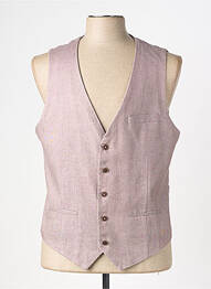Gilet sans manche coupe cintrée beige HAFNIUM homme