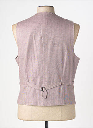 Gilet sans manche coupe cintrée beige HAFNIUM homme