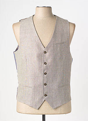 Gilet sans manche coupe cintrée gris HAFNIUM homme