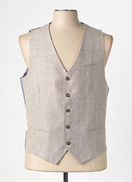 Gilet sans manche coupe cintrée gris HAFNIUM homme