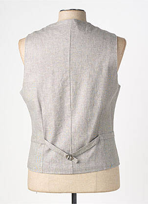 Gilet sans manche coupe cintrée gris HAFNIUM homme