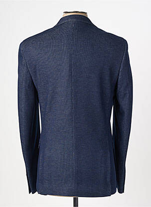 Veste chic finition intérieure doublure satiné bleu HAFNIUM homme