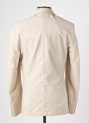 Veste chic coupe cintrée beige HAFNIUM homme