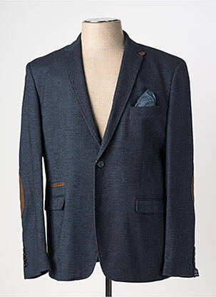 Veste chic coupe cintrée bleu HAFNIUM homme