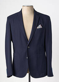 Veste chic coupe cintrée bleu HAFNIUM homme