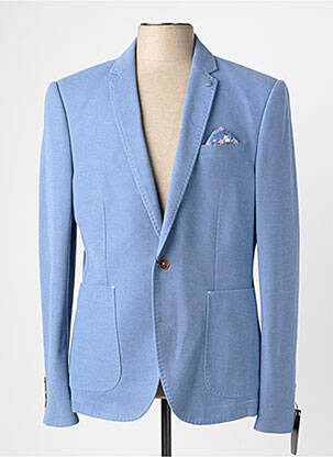 Blazer coupe cintrée bleu HAFNIUM homme