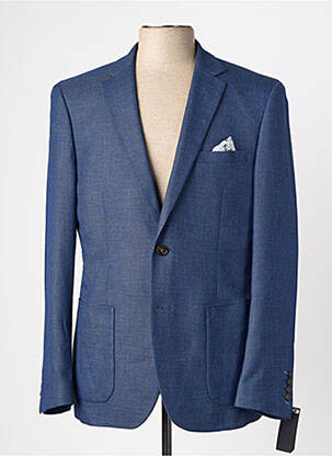 Blazer coupe cintrée bleu HAFNIUM homme