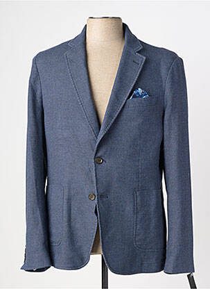 Blazer manches longues bleu HAFNIUM homme