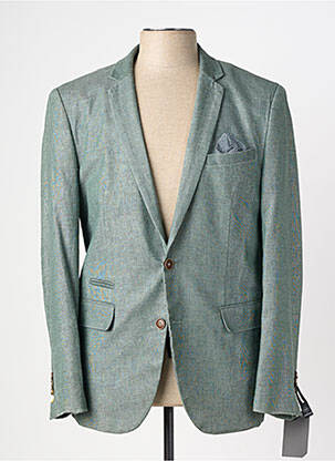 Blazer coupe cintrée vert HAFNIUM homme