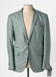 Blazer coupe cintrée vert HAFNIUM homme