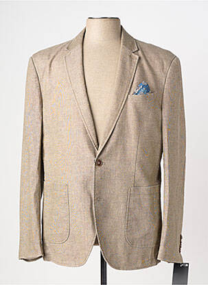 Blazer coupe cintrée beige HAFNIUM homme