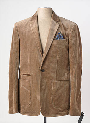 Blazer coupe cintrée marron HAFNIUM homme