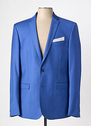 Blazer coupe cintrée bleu HAFNIUM homme