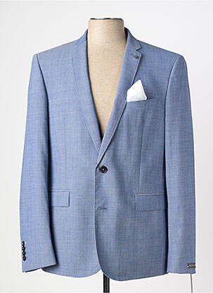 Blazer tissage chiné bleu HAFNIUM homme