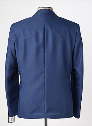 Blazer coupe cintrée bleu HAFNIUM homme