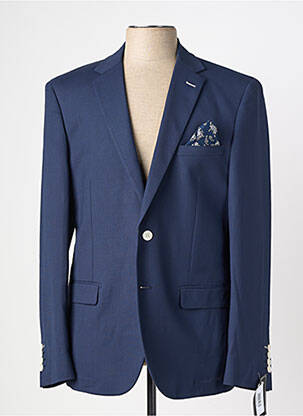 Blazer coupe cintrée bleu HAFNIUM homme