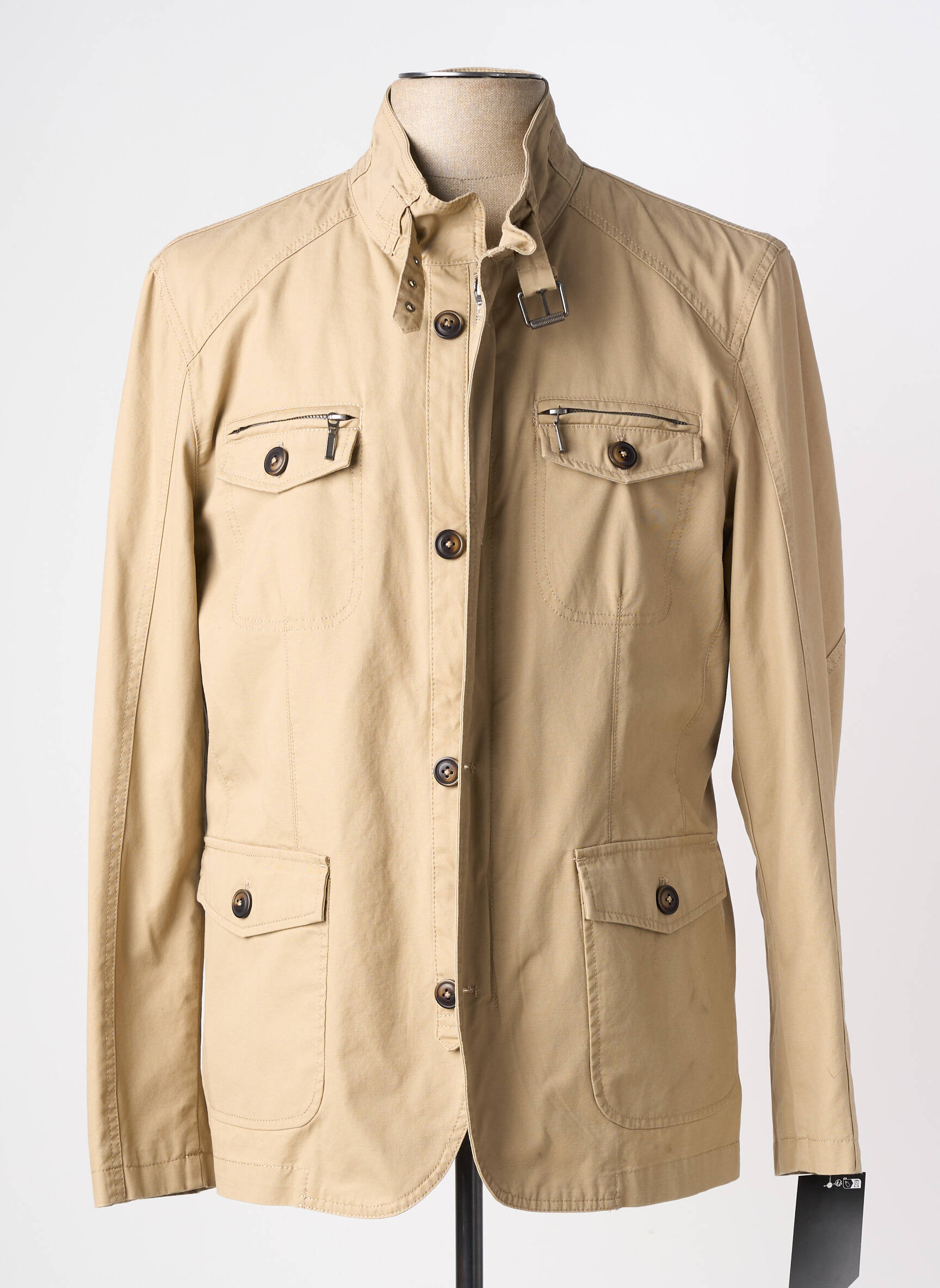 Blouson poches beige HAFNIUM homme