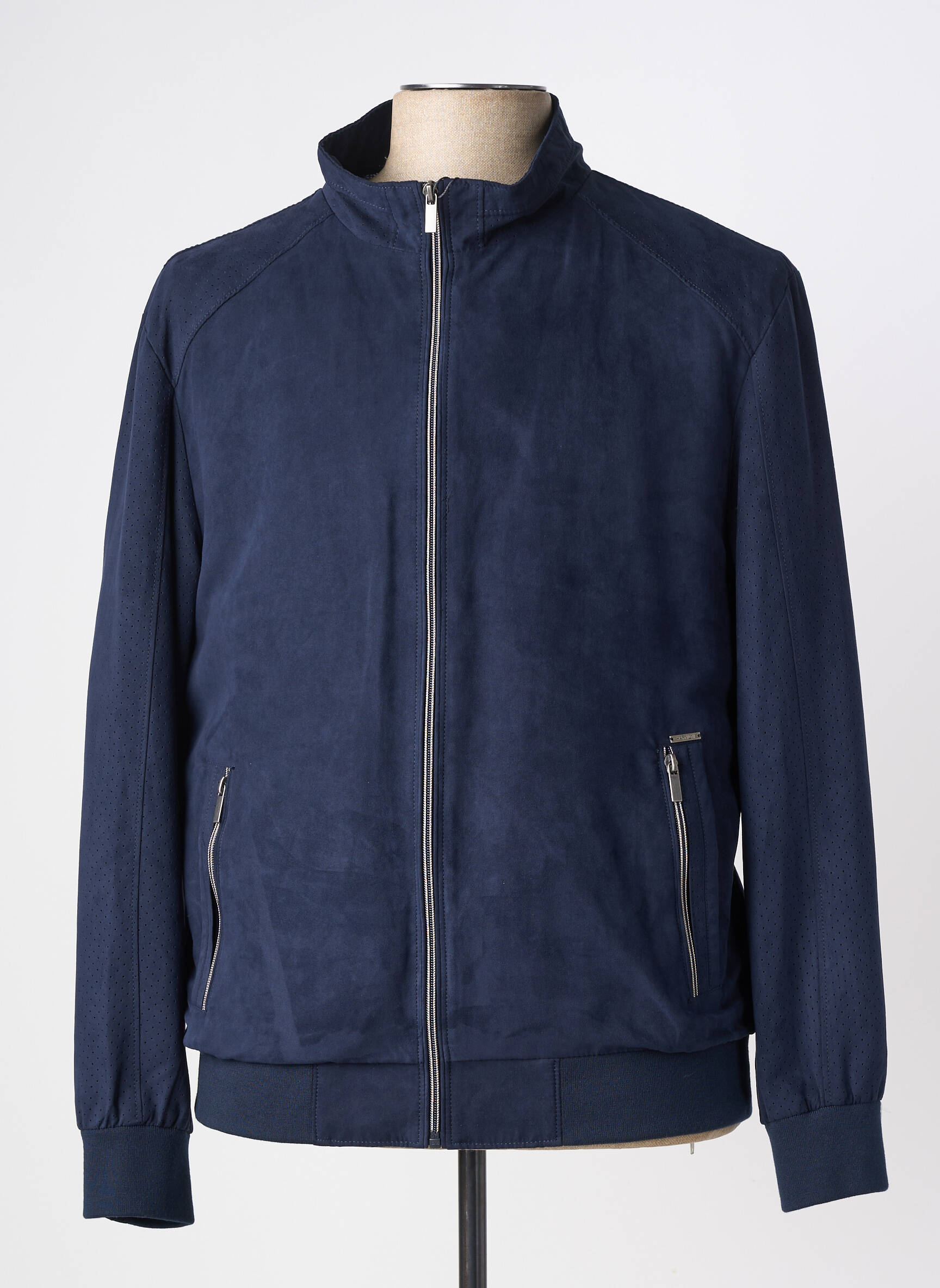 Blouson poches bleu HAFNIUM homme
