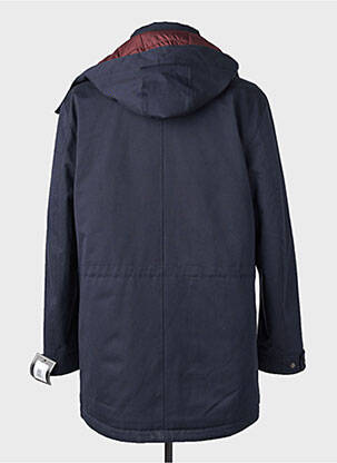Doudoune poches a capuche bleu HAFNIUM homme