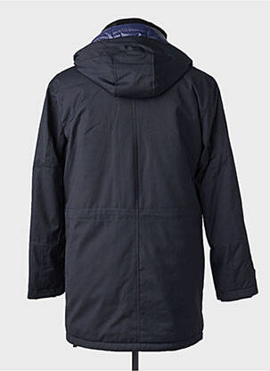 Doudoune poches a capuche bleu HAFNIUM homme