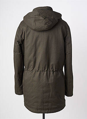 Parka manches longues a capuche vert HAFNIUM homme