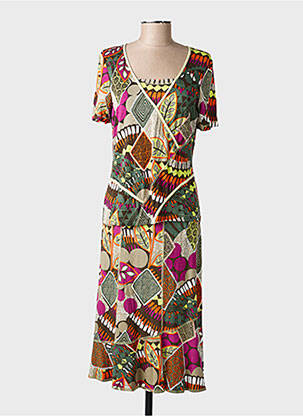 Ensemble jupe coupe cintrée vert PAUPORTÉ femme