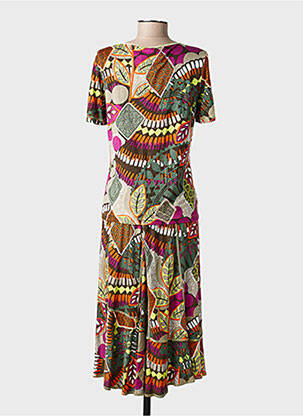 Ensemble jupe coupe cintrée vert PAUPORTÉ femme