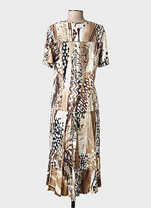 Ensemble jupe coupe cintrée marron PAUPORTÉ femme