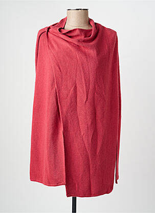 Pull col rond manches longues rouge OLSEN femme