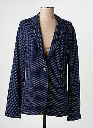 Blazer coupe cintrée bleu OLSEN femme
