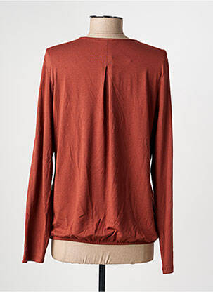 T-shirt manches longues manches longues marron OLSEN femme
